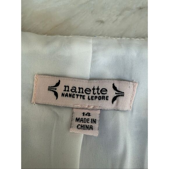 NANETTE NANETTE LEPORE Naya Plaid Mini Dress size 14 - Picture 6 of 10